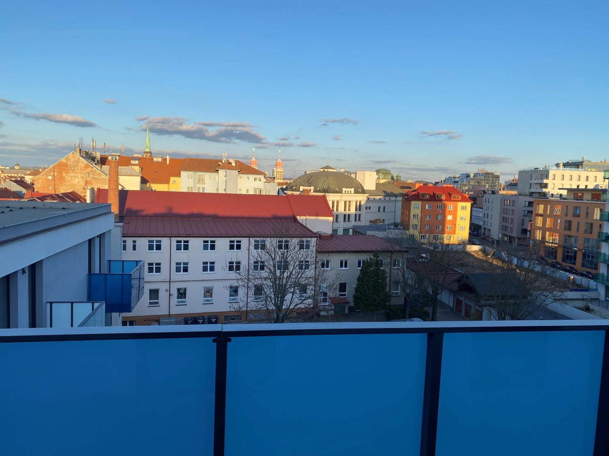 Penthouse Mit Balkon In Zentraler Lage In Plzen