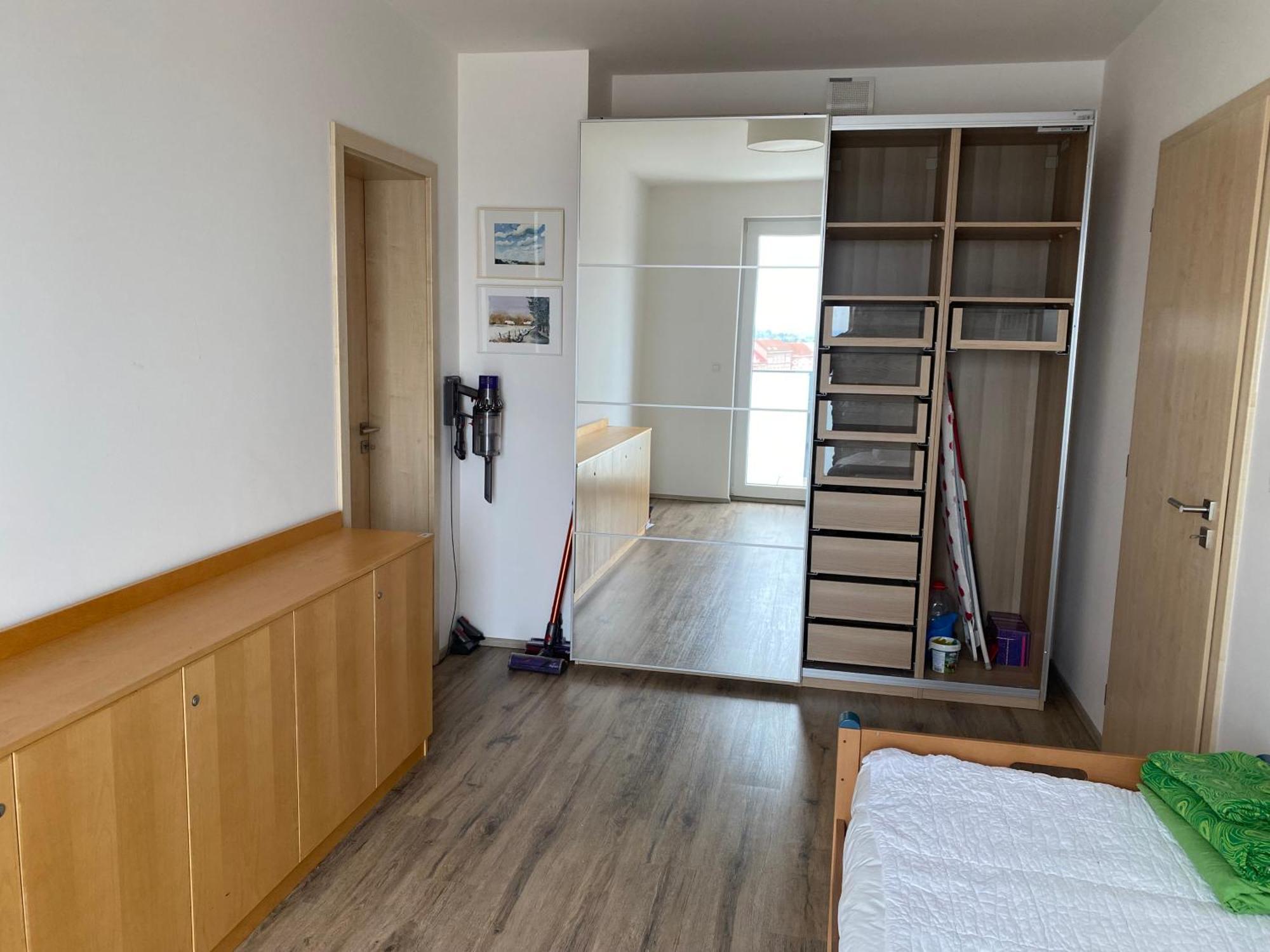 Penthouse Mit Balkon In Zentraler Lage In Apartmán Plzen