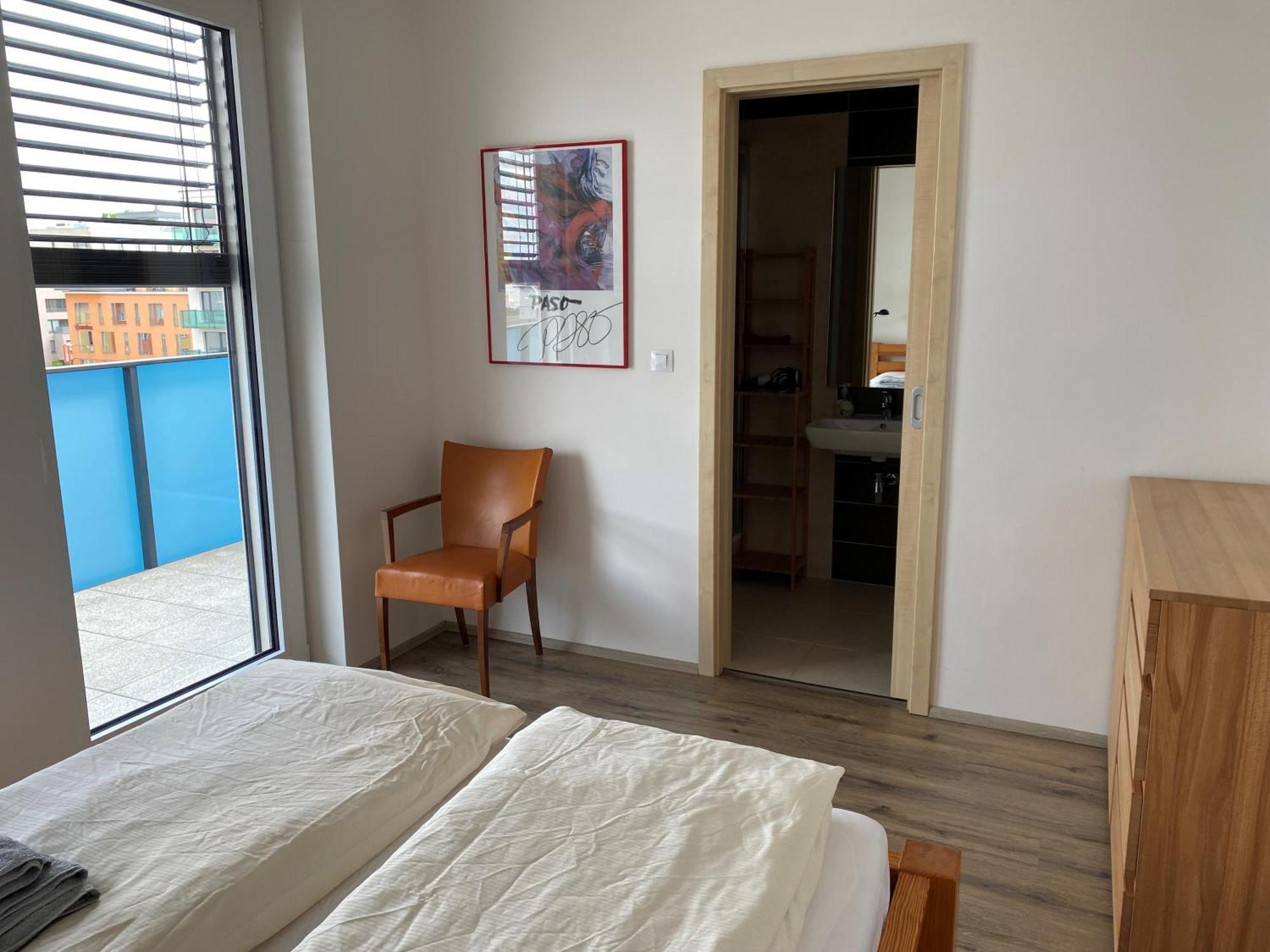 Penthouse Mit Balkon In Zentraler Lage In Apartmán Plzen